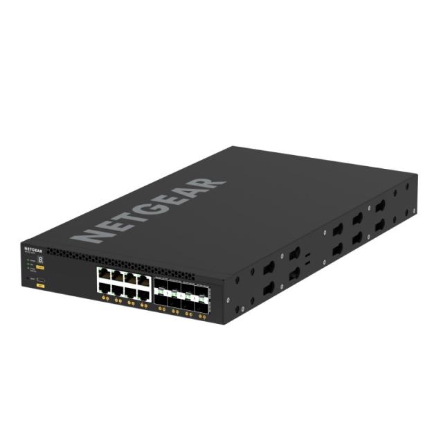 NETGEAR - M4350-8X8F Gestionado L3 10G Ethernet (100/1000/10000) 1U Negro