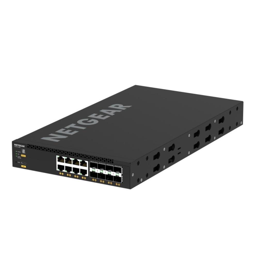 NETGEAR - M4350-8X8F Gestionado L3 10G Ethernet (100/1000/10000) 1U Negro