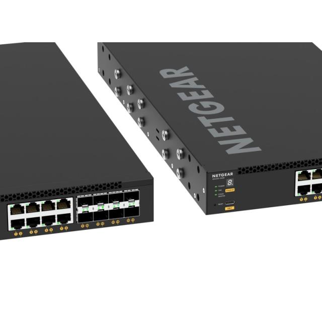 NETGEAR - M4350-8X8F Gestionado L3 10G Ethernet (100/1000/10000) 1U Negro