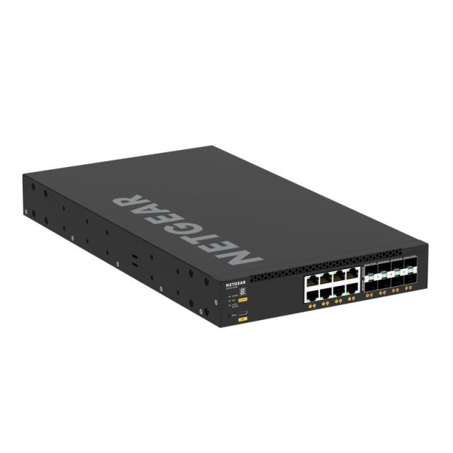 NETGEAR - M4350-8X8F Gestionado L3 10G Ethernet (100/1000/10000) 1U Negro