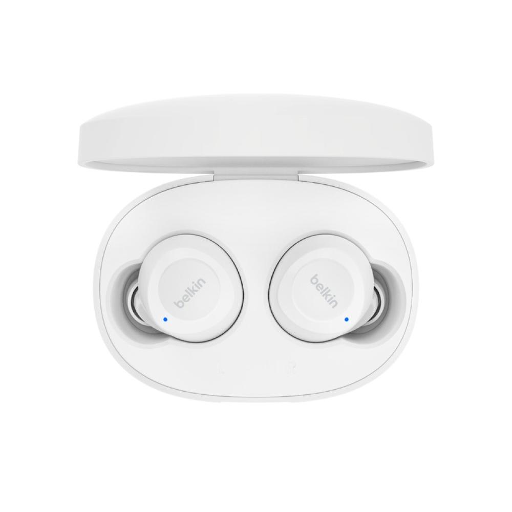 Belkin - SoundForm Bolt Auriculares Inalámbrico Dentro de oído Llamadas/Música/Deporte/Uso diario Bluetooth Blanco