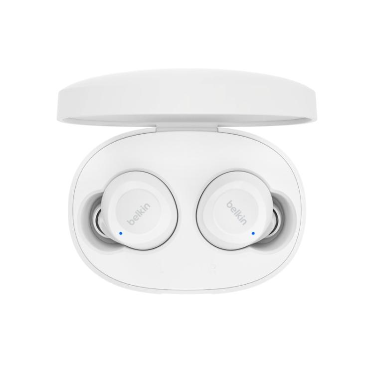 Belkin - SoundForm Bolt Auriculares Inalámbrico Dentro de oído Llamadas/Música/Deporte/Uso diario Bluetooth Blanco