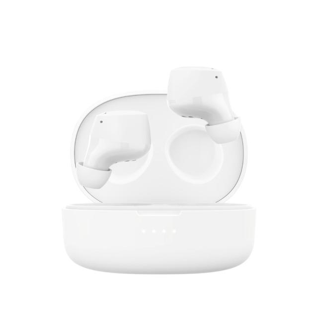 Belkin - SoundForm Bolt Auriculares Inalámbrico Dentro de oído Llamadas/Música/Deporte/Uso diario Bluetooth Blanco
