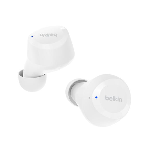 Belkin - SoundForm Bolt Auriculares Inalámbrico Dentro de oído Llamadas/Música/Deporte/Uso diario Bluetooth Blanco