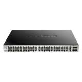 D-Link - DGS-3130-54PS/E switch Gestionado L3 Gigabit Ethernet (10/100/1000) Energía sobre Ethernet (PoE) Gris
