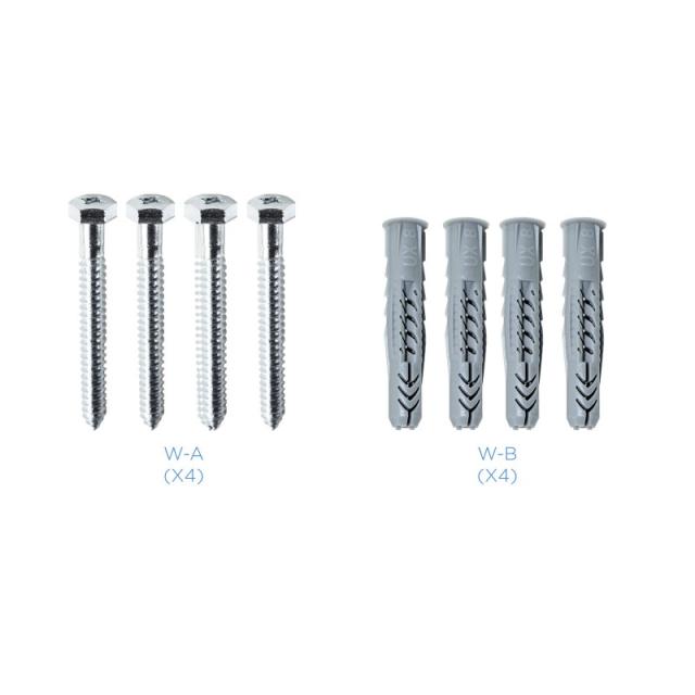 TooQ - Soporte Giratorio e Inclinable para Monitor / TV LCD, Plasma de 23”- 55”, con Dos Pivotes, Negro