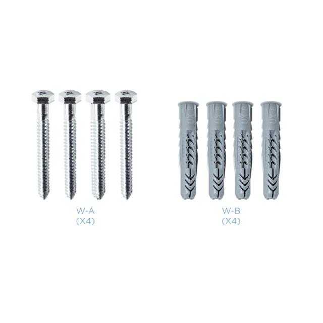 TooQ - Soporte Giratorio e Inclinable para Monitor / TV LCD, Plasma de 23”- 55”, con Dos Pivotes, Negro