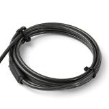 StarTech.com - Cable de 2m de Seguridad para Ordenadores Portátiles - para K-Slot - Ranura Nano - Ranura Wedge - con Llave
