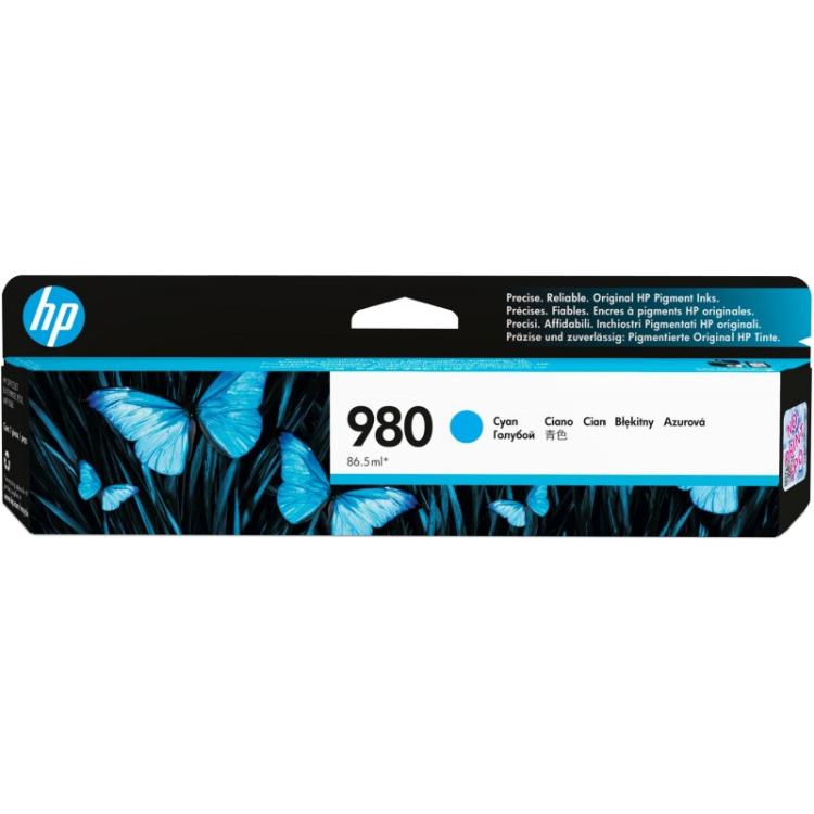 HP - Cartucho de tinta original 980 cian