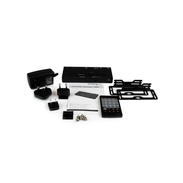 StarTech.com - Switch HDMI de 2 Puertos con Conmutado Automático y Prioritario - 1080p