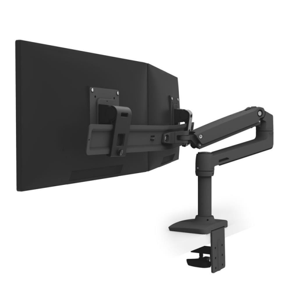 Ergotron - LX Series 45-489-224 soporte para monitor 63,5 cm (25") Escritorio Negro