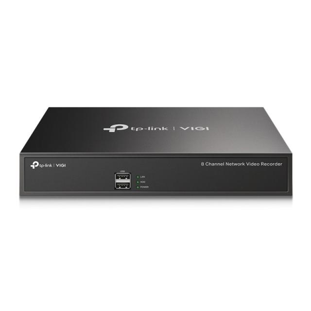 TP-Link - VIGI NVR1008H Grabadore de vídeo en red (NVR) 1U Negro