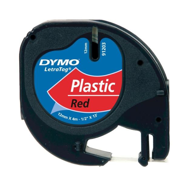 DYMO - S0721630 cinta para impresora de etiquetas Negro sobre rojo