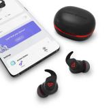 Energy Sistem - Freestyle Auriculares True Wireless Stereo (TWS) Dentro de oído Deportes Bluetooth Negro, Rojo