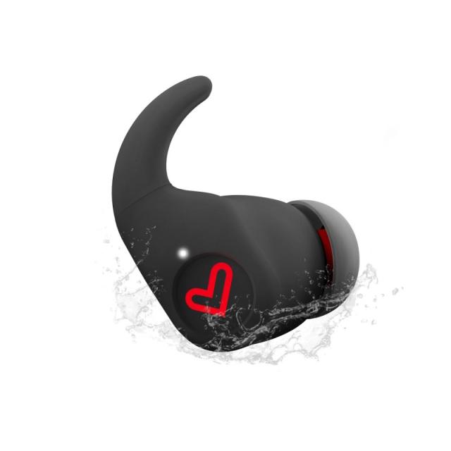 Energy Sistem - Freestyle Auriculares True Wireless Stereo (TWS) Dentro de oído Deportes Bluetooth Negro, Rojo