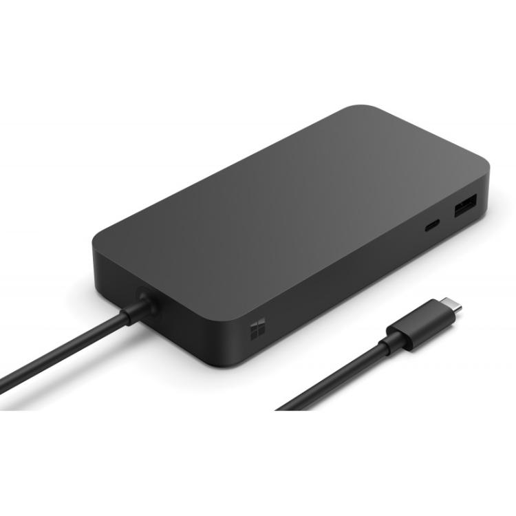 Microsoft - Surface Thunderbolt 4 Dock Alámbrico Negro