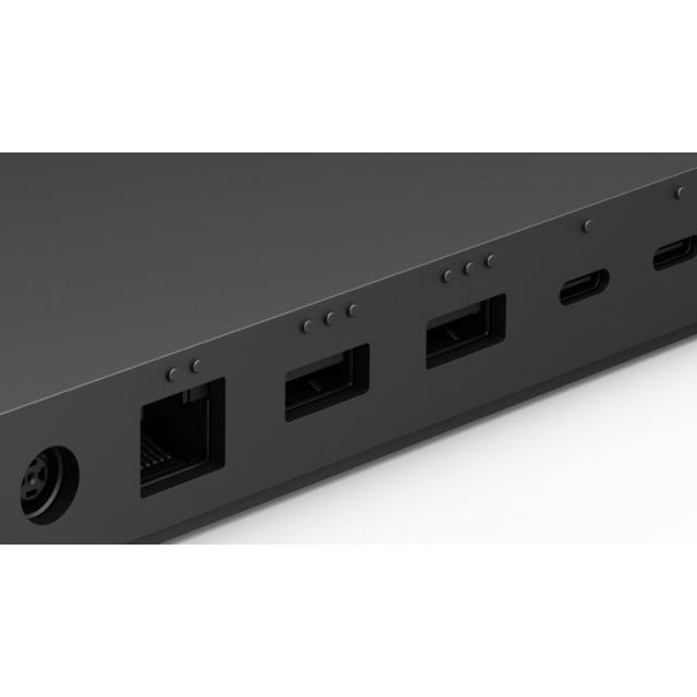 Microsoft - Surface Thunderbolt 4 Dock Alámbrico Negro