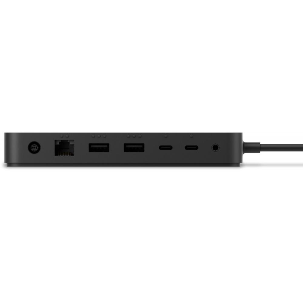 Microsoft - Surface Thunderbolt 4 Dock Alámbrico Negro