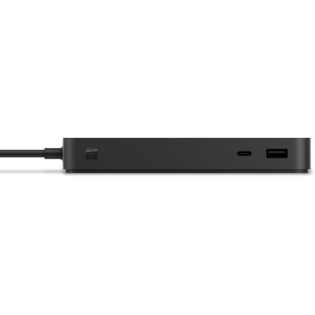 Microsoft - Surface Thunderbolt 4 Dock Alámbrico Negro