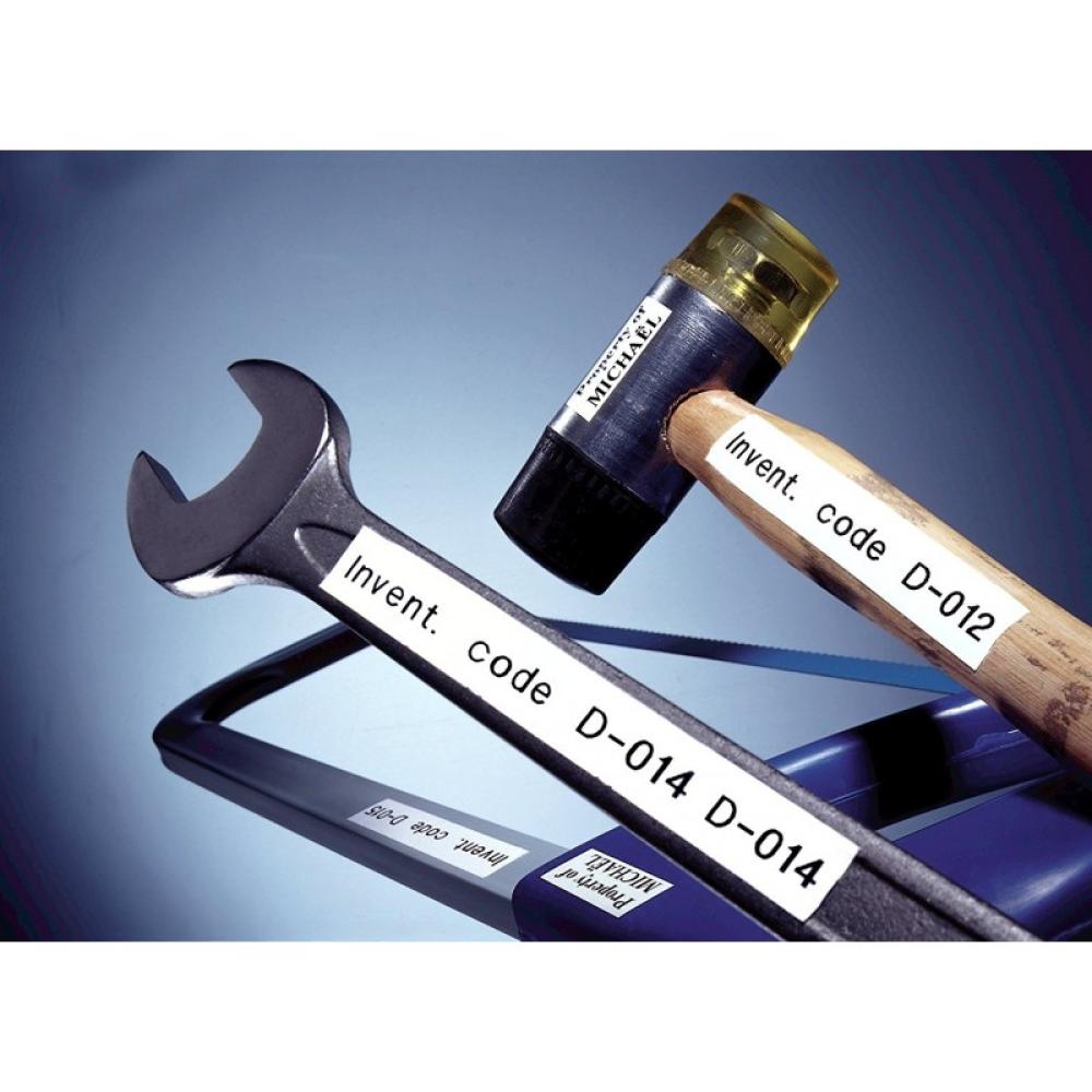 DYMO - D1 - Etiquetas Durable - Negro sobre blanco - 19mm x 5.5m - S0718050