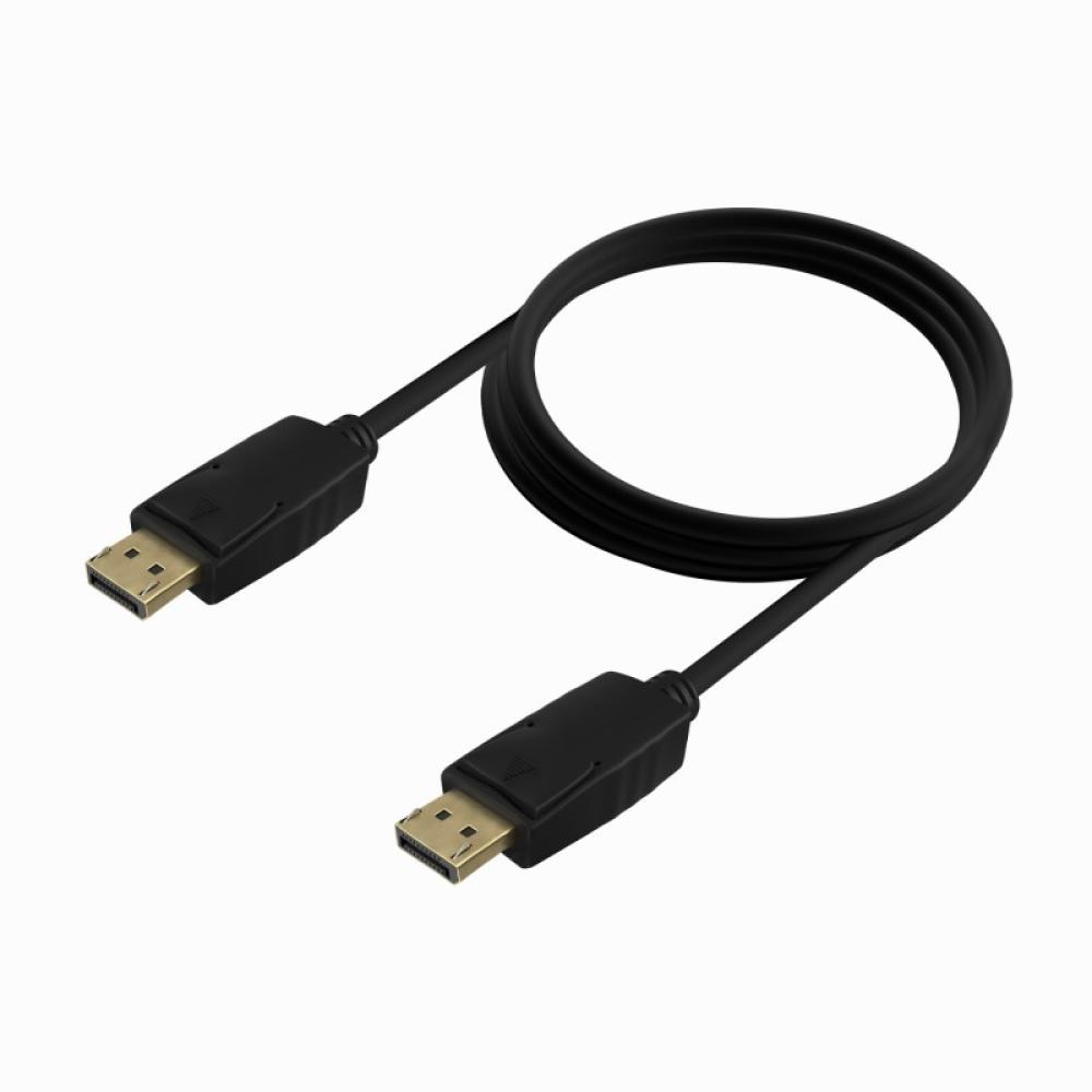 AISENS - Cable DISPLAYPORT V1.2 CCS 4K@60Hz, DP/M-DP/M, Negro, 1.5m