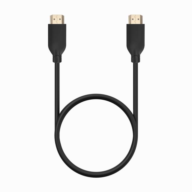 AISENS - Cable HDMI V2.0 CCS Premium Alta Velocidad / Hec 4K@60Hz 18Gbps, A/M-A/M, Negro, 0.5m