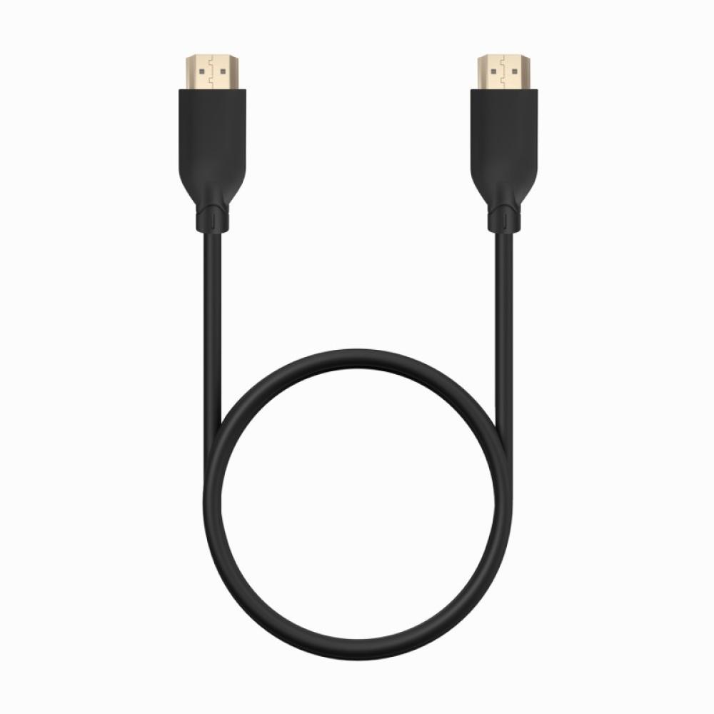 AISENS - Cable HDMI V2.0 CCS Premium Alta Velocidad / Hec 4K@60Hz 18Gbps, A/M-A/M, Negro, 0.5m