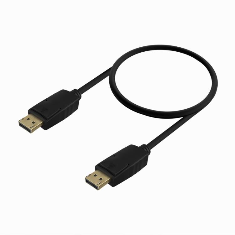 AISENS - Cable DISPLAYPORT V1.2 CCS 4K@60Hz, DP/M-DP/M, Negro, 0.5m