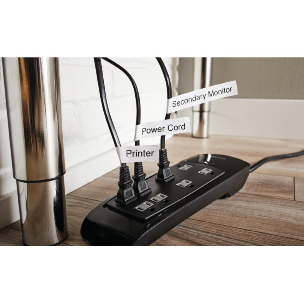 DYMO - D1 - Etiquetas Durable - Negro sobre blanco - 19mm x 5.5m - S0718050