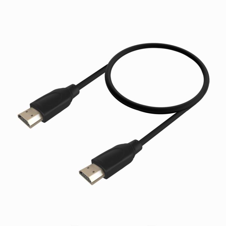 AISENS - Cable HDMI V2.0 Premium Alta Velocidad / Hec 4K@60Hz 18Gbps, A/M-A/M, Negro, 0.5m