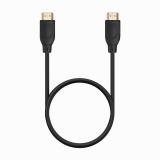 AISENS - Cable HDMI V2.0 Premium Alta Velocidad / Hec 4K@60Hz 18Gbps, A/M-A/M, Negro, 0.5m