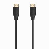 AISENS - Cable HDMI V2.0 Premium Alta Velocidad / Hec 4K@60Hz 18Gbps, A/M-A/M, Negro, 0.5m
