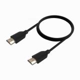 AISENS - Cable HDMI V2.0 CCS Premium Alta Velocidad / Hec 4K@60Hz 18Gbps, A/M-A/M, Negro, 1.0m