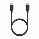 AISENS - Cable HDMI V2.0 CCS Premium Alta Velocidad / Hec 4K@60Hz 18Gbps, A/M-A/M, Negro, 1.0m