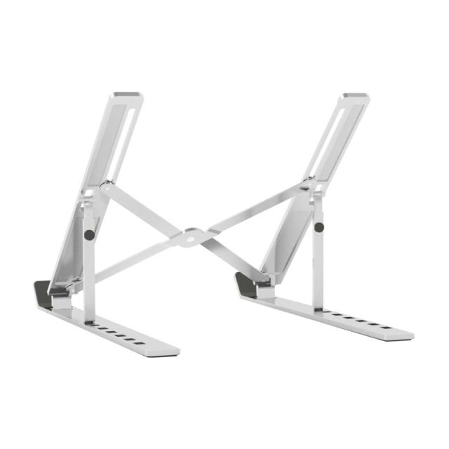 AISENS - Soporte de Sobremesa Ajustable para Portatil / Tablet, Plata - LPS2M-173