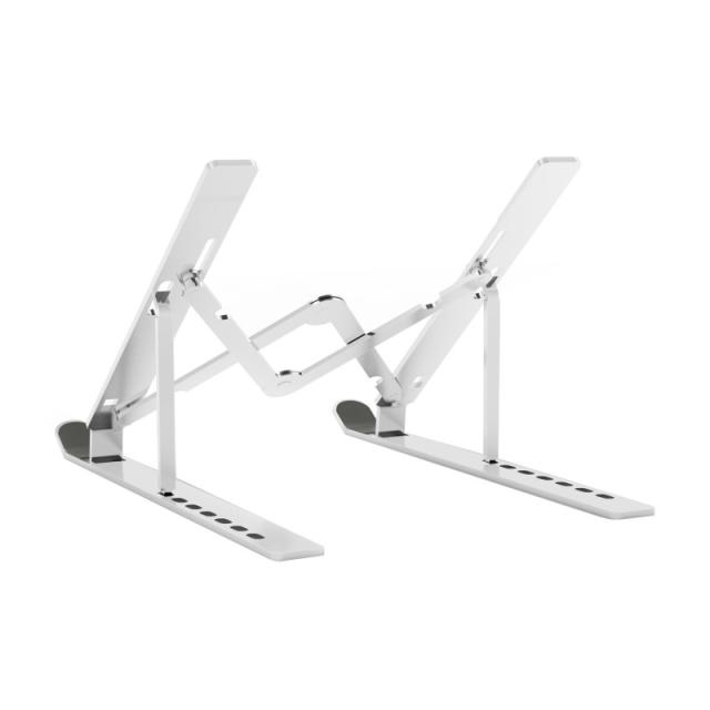 AISENS - Soporte de Sobremesa Ajustable para Portatil / Tablet, Plata - LPS3M-177