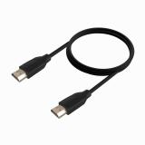 AISENS - Cable HDMI V2.0 Premium Alta Velocidad / Hec 4K@60Hz 18Gbps, A/M-A/M, Negro, 1.0m