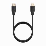 AISENS - Cable HDMI V2.0 Premium Alta Velocidad / Hec 4K@60Hz 18Gbps, A/M-A/M, Negro, 1.0m