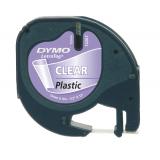 DYMO - S0721530 cinta para impresora de etiquetas Negro sobre transparente