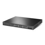 TP-Link - JetStream TL-SG3428XPP-M2 switch Gestionado L2+ 2.5G Ethernet (100/1000/2500) Energía sobre Ethernet (PoE) 1U Negro