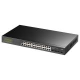 Cudy - GS2024S2 switch Gestionado L2/L3 Gigabit Ethernet (10/100/1000) 1U Negro