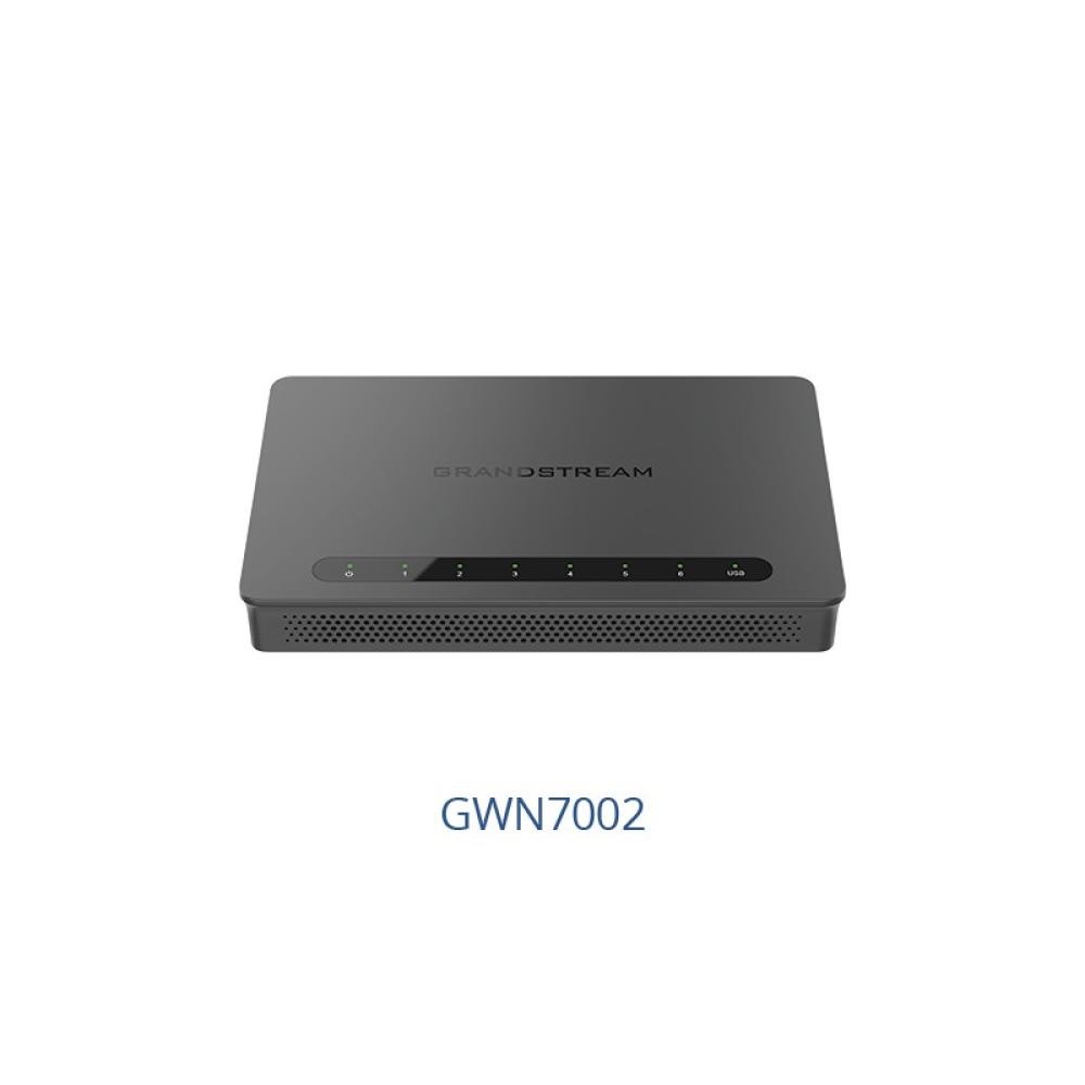 Grandstream Networks - GWN7002 router 2.5 Gigabit Ethernet, Gigabit Ethernet Negro