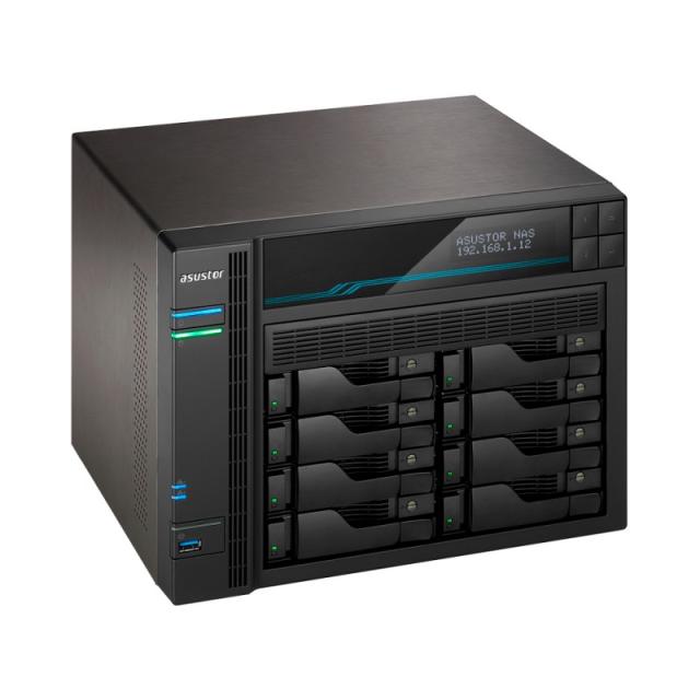 Asustor - AS6508T NAS Torre Intel Atom® C3538 8 GB DDR4 0 TB ADM Negro