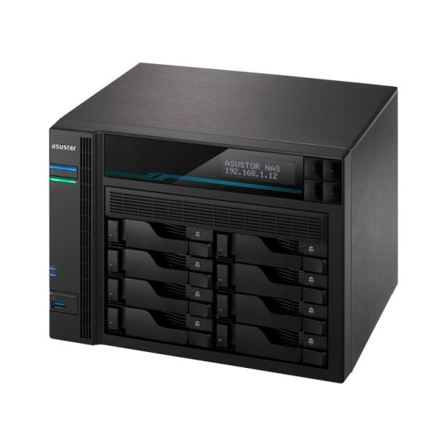 Asustor - AS6508T NAS Torre Intel Atom® C3538 8 GB DDR4 0 TB ADM Negro