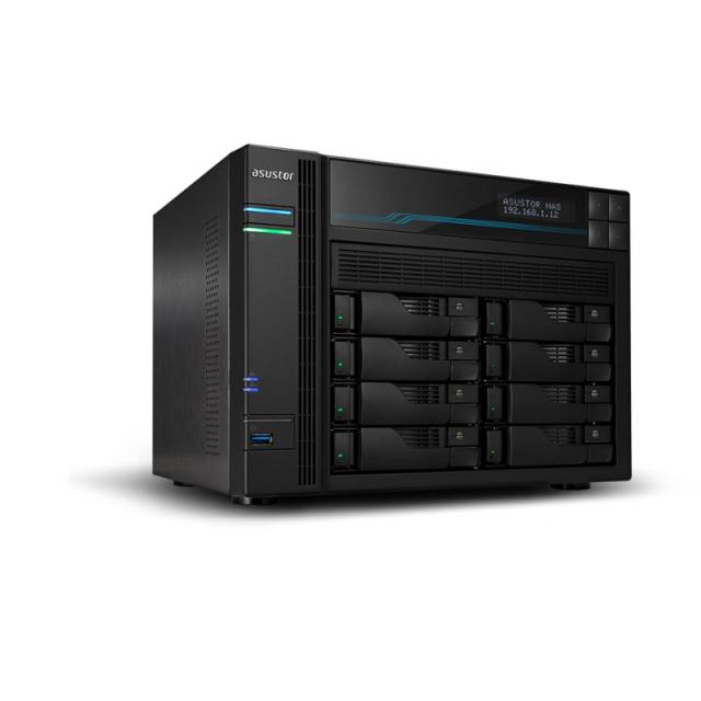Asustor - AS6508T NAS Torre Intel Atom® C3538 8 GB DDR4 0 TB ADM Negro