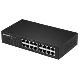 Edimax - GS-1016 V2 switch Gestionado Gigabit Ethernet (10/100/1000) Negro