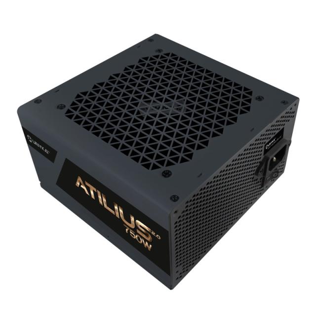UNYKAch - ATX Atilius 2.0 Black 750W 80+ Bronze unidad de fuente de alimentación 20+4 pin ATX Negro