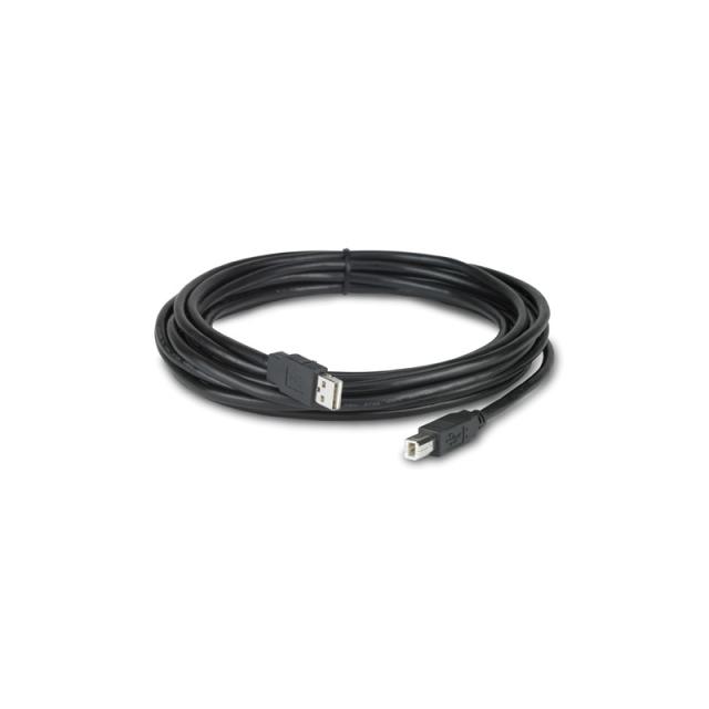 APC - NetBotz USB Latching Cable, LSZH, 5m cable USB 5,00 m USB A USB B Negro