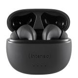 Intenso - Black Buds T300A Auriculares True Wireless Stereo (TWS) Dentro de oído Llamadas/Música/Deporte/Uso diario USB Tipo C B