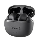 Intenso - Black Buds T300A Auriculares True Wireless Stereo (TWS) Dentro de oído Llamadas/Música/Deporte/Uso diario USB Tipo C B